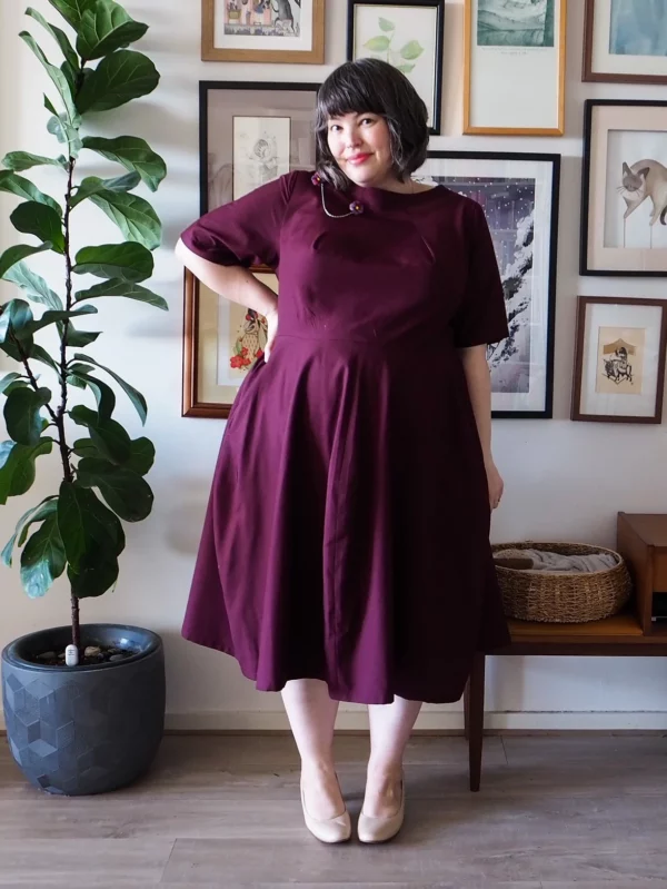 Schnittmuster // The Assembly Line // Tulip Dress XS-L oder XL-3XL – Bild 10