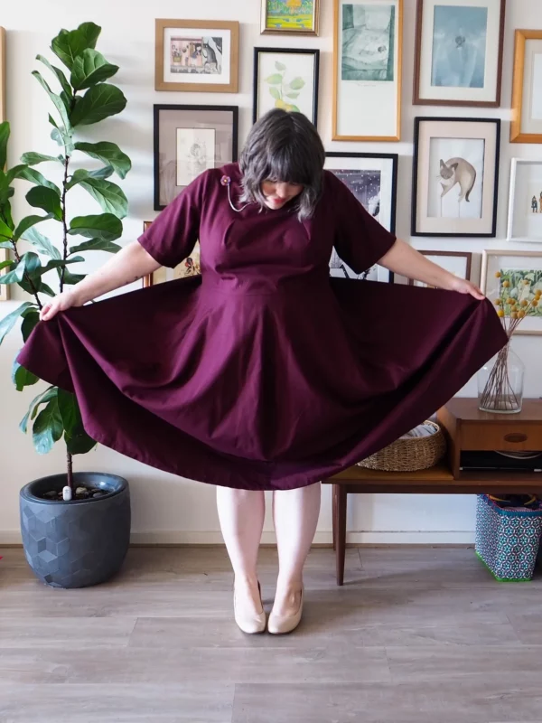 Schnittmuster // The Assembly Line // Tulip Dress XS-L oder XL-3XL – Bild 9