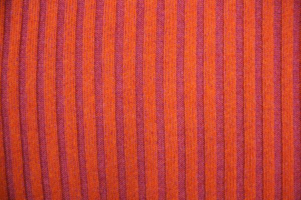 Merinostrick // Gestreift // Pink Orange – Bild 4