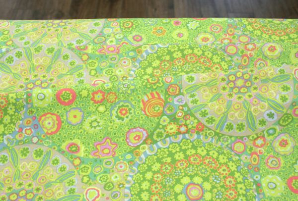 Popeline // Kaffe Fassett // Millefiore // Green – Bild 3