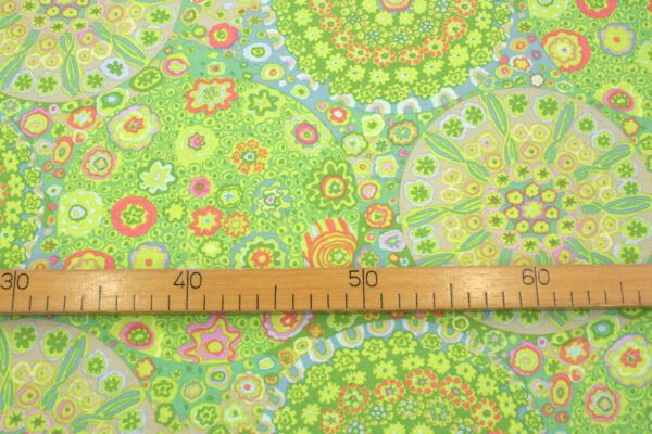 Popeline // Kaffe Fassett // Millefiore // Green – Bild 2