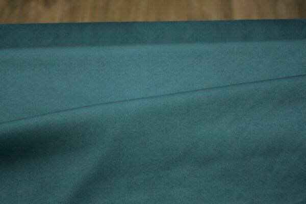 Butter Suede Knit // Wildlederimitat // Turquoise – Bild 3