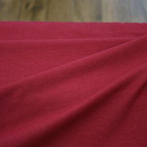 BIO Baumwolljersey // Uni // Bordeaux