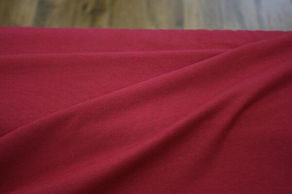 BIO Baumwolljersey // Uni // Bordeaux