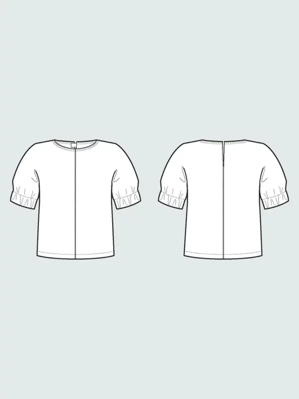 Schnittmuster // The Assembly Line // Cuff Top Mini 3-10 Jahre – Bild 7