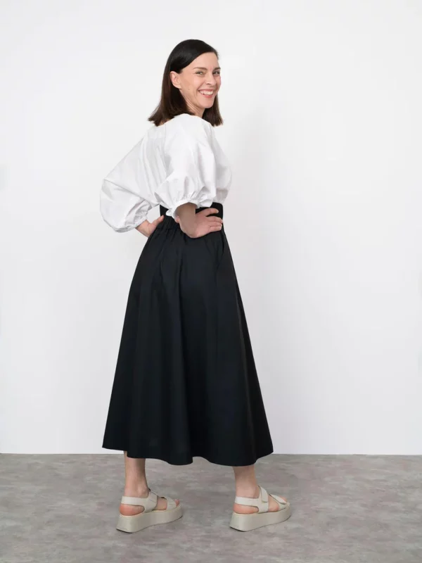 Schnittmuster // The Assembly Line // V-Neck Cuff Top XS-L oder XL-3XL – Bild 4