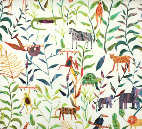Dekostoff // Möbelstoff // Big Adventure // Hide And Seek // Jungle – Bild 4