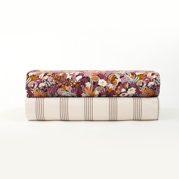 Gabardine Twill // SYAS // Flower Wealth // Nocturne Lila – Bild 9