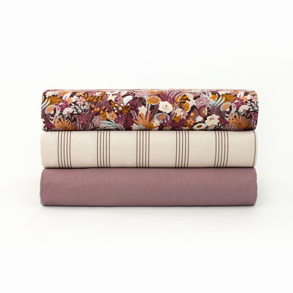 Gabardine Twill // SYAS // Flower Wealth // Nocturne Lila – Bild 8