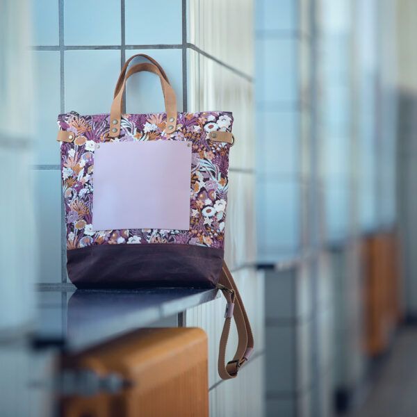 Gabardine Twill // SYAS // Flower Wealth // Nocturne Lila – Bild 4