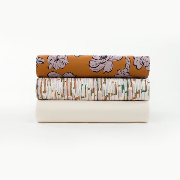 French Terry // SYAS // Rosehip // Meerkat Brown – Bild 5