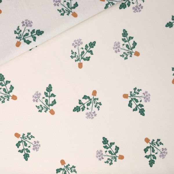 Leinen Viskose Mix // SYAS // Hogweed // Bridal Blush Beige