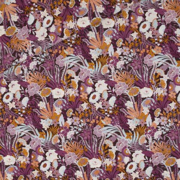 Viskose // SYAS // Flower Wealth // Nocturne Lila