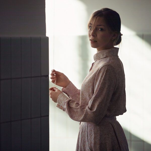 Viskose // SYAS // Petal Wings // Evening Haze Lila – Bild 5