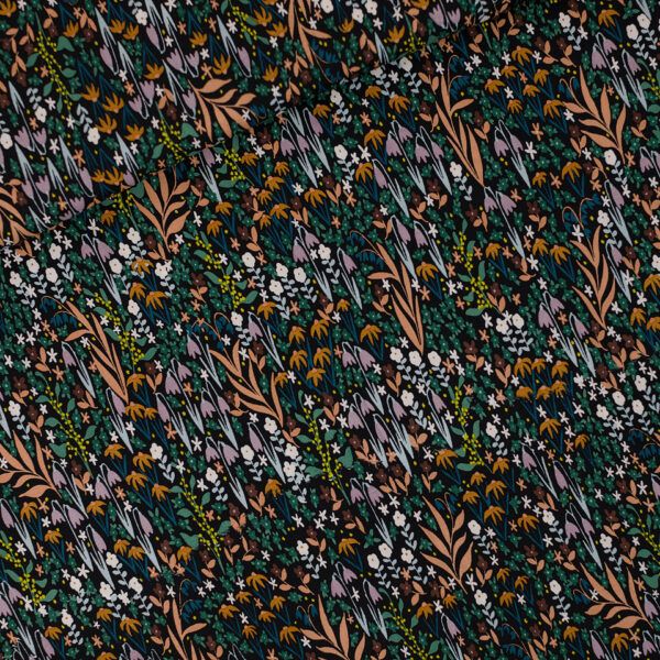 Viskose // SYAS // Tiny Flowers // Black