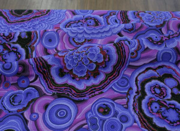 Popeline // Kaffe Fassett // Agate // Blue – Bild 4