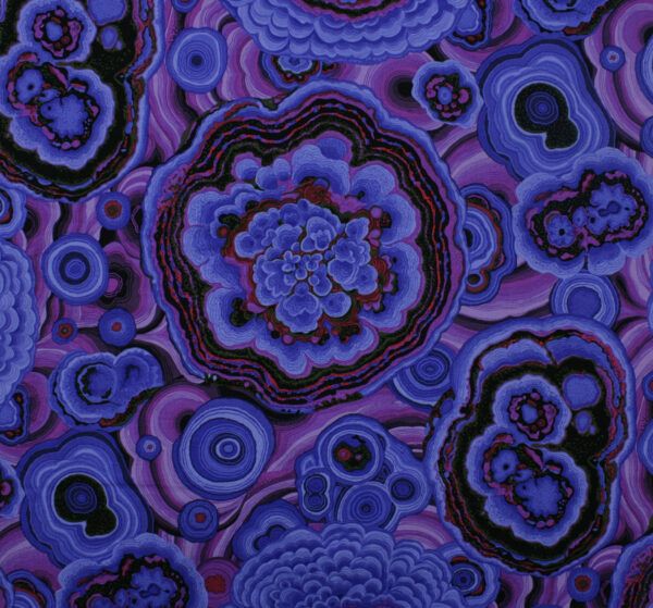 Popeline // Kaffe Fassett // Agate // Blue – Bild 3