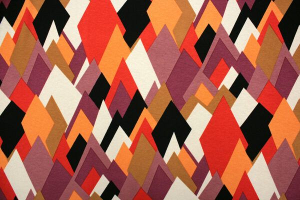 Viskosejersey // Rhombus – Bild 5