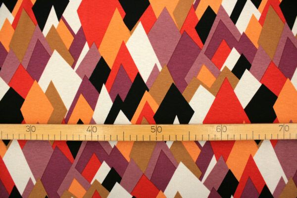 Viskosejersey // Rhombus – Bild 4