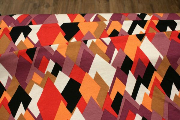 Viskosejersey // Rhombus – Bild 3
