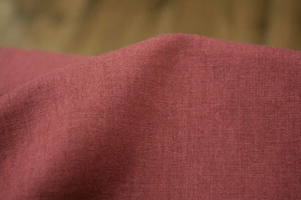 Leinen Viskose Baumwoll Mix mit Elastan // Dusty Rose – Bild 2