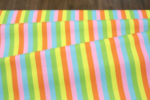 Popeline // Paintbrush Studio Fabrics // Sunshine Inn // Towel Stripe – Bild 2