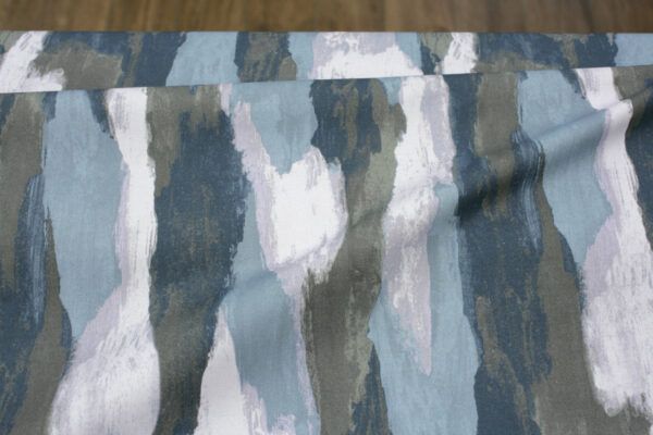 Popeline // Paintbrush Studio Fabrics // Flow // Grey Lavender