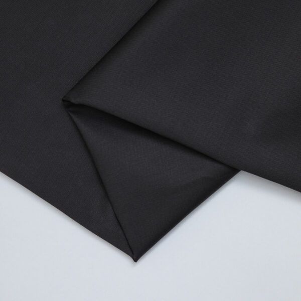 Organic Cotton Stretch Twill // Mind the Maker // Black