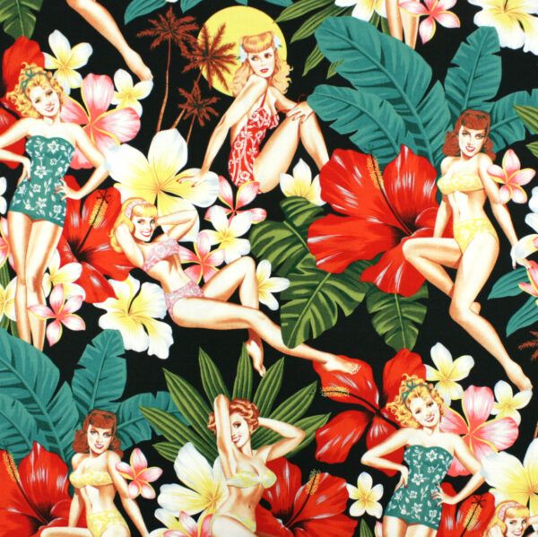 Popeline // Alexander Henry // Island Girls – Bild 4