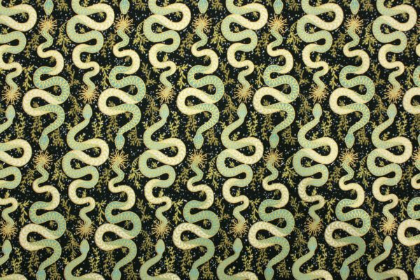 Popeline // Cotton and Steel // Myth and Dream // Phantasmagorian // Snake Eyes Metallic – Bild 5