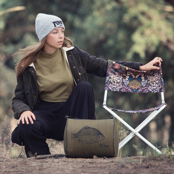 Gabardine Twill // SYAS // Florarium // Licorice Grey – Bild 5