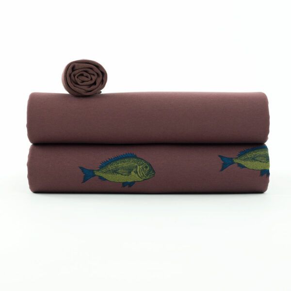 French Terry // SYAS // Brown Stone – Bild 4
