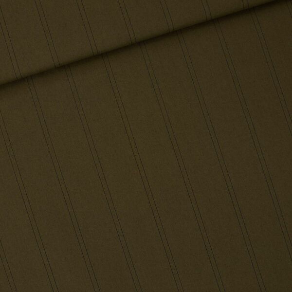 Gabardine Twill // SYAS // Two Lines // Dark Olive Green