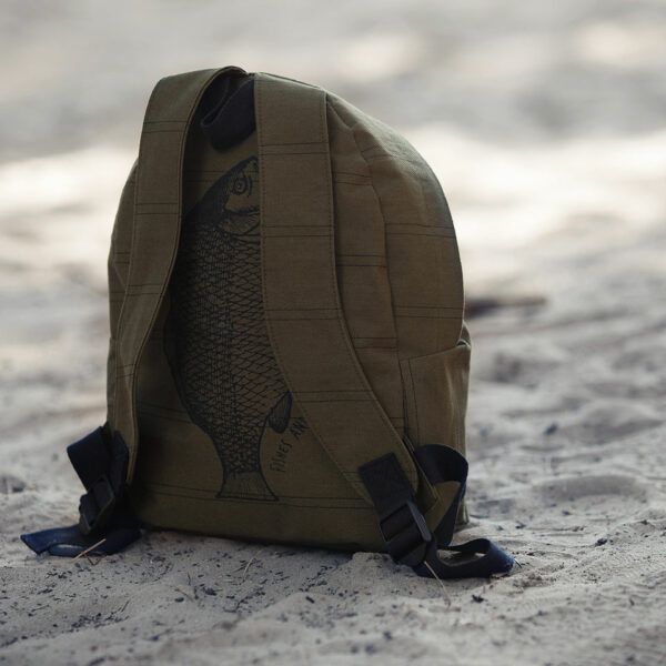 Gabardine Twill // SYAS // Two Lines // Dark Olive Green – Bild 4