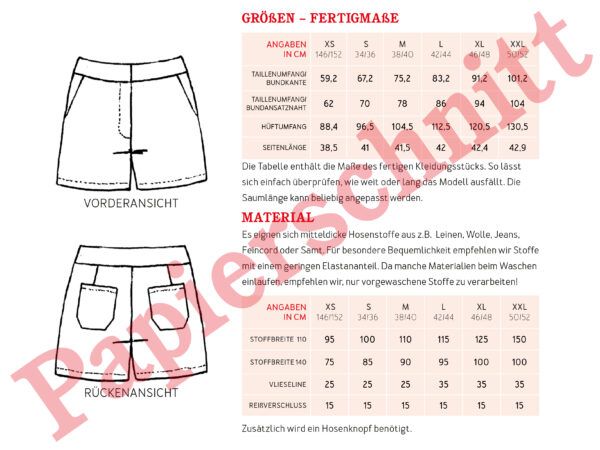 Schnittmuster // Studio Schnittreif // Frau Giulia – Bild 7