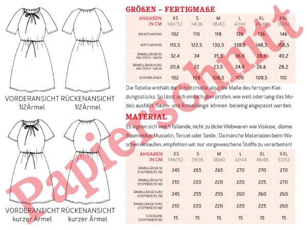 Schnittmuster // Studio Schnittreif // Frau Malin – Bild 7