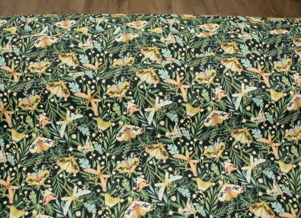 Popeline // Cotton and Steel // Myth and Dream // Dreamland // Deep Forest Metallic – Bild 3