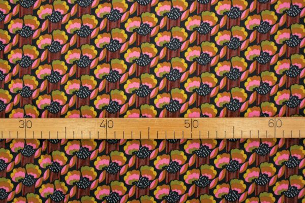 Popeline // Cotton and Steel // Flowers For Madeline // Madeline // Rose Shadow – Bild 3