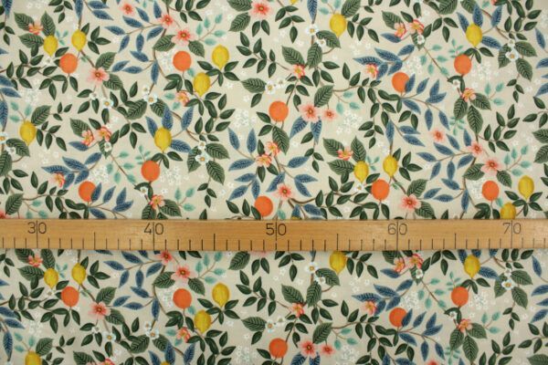 Popeline // Rifle Paper Co. // Citrus Grove // Cream – Bild 3