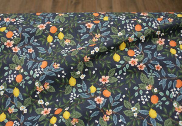Popeline // Rifle Paper Co. // Citrus Grove // Navy