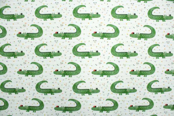 Baumwolljersey // Croco Love – Bild 5