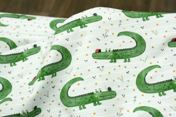 Baumwolljersey // Croco Love