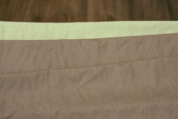 Viskosestretch Beschichtet // Beige – Bild 3