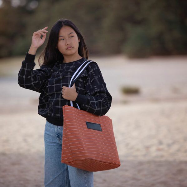 Gabardine Twill // SYAS // Lines 2N // Bombay Brown – Bild 4