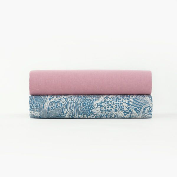 Viskose // SYAS // Twittering Forest // Spring Lake Blue – Bild 5
