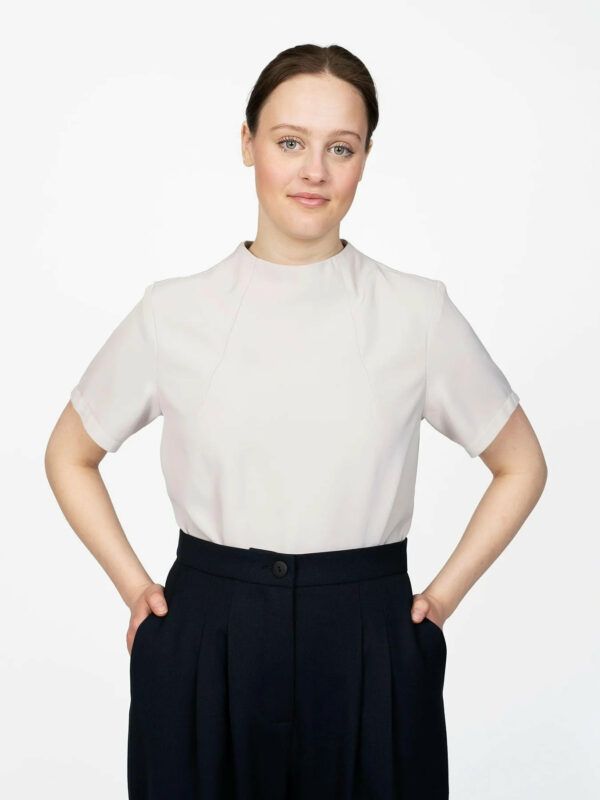 Schnittmuster // The Assembly Line // Funnel Neck Top XS-L oder XL-3XL
