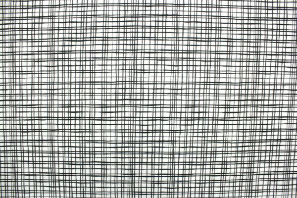 Popeline // Paintbrush Studio Fabrics // Between The Lines // Black And White – Bild 2