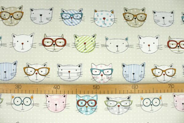 Dekostoff // Möbelstoff // Cool Cats – Bild 4