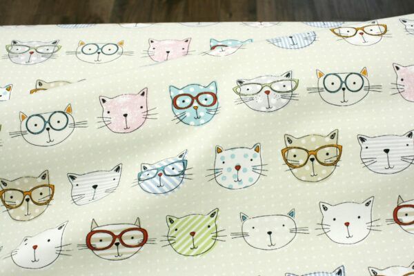 Dekostoff // Möbelstoff // Cool Cats – Bild 2