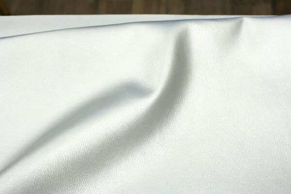 Lederimitat // Metallic // Silber – Bild 2